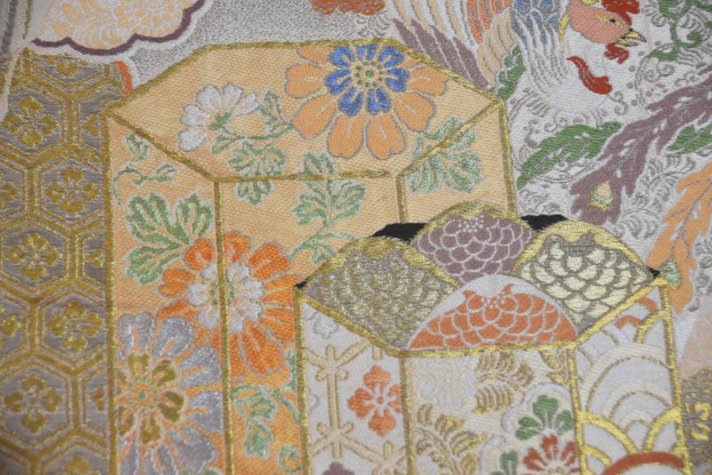 Vintage Maru Obi Sash Table Runner Length:4000mm - Image 3