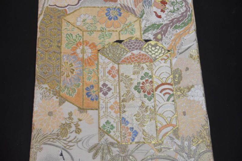 Vintage Maru Obi Sash Table Runner Length:4000mm - Image 8