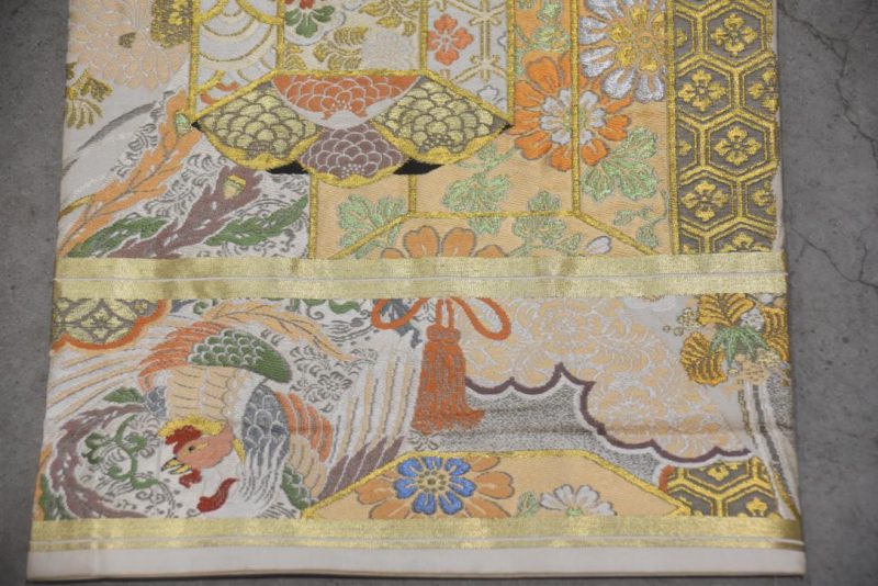 Vintage Maru Obi Sash Table Runner Length:4000mm - Image 6