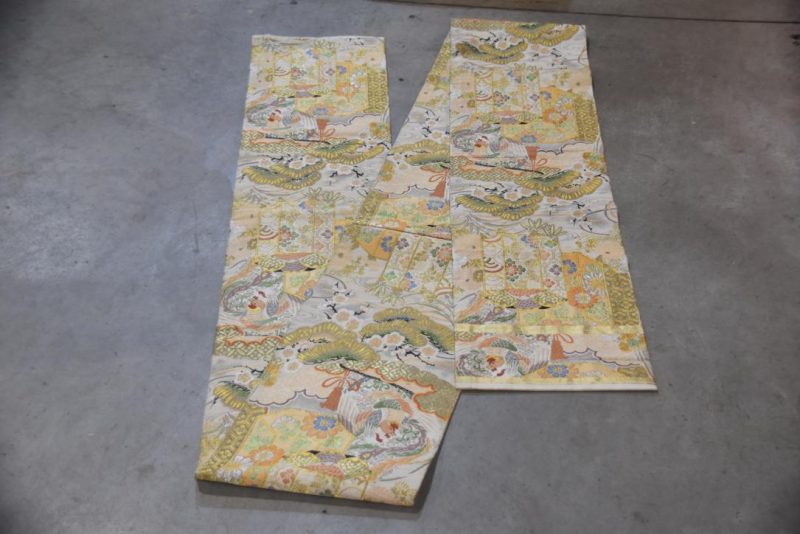 Vintage Maru Obi Sash Table Runner Length:4000mm - Image 5
