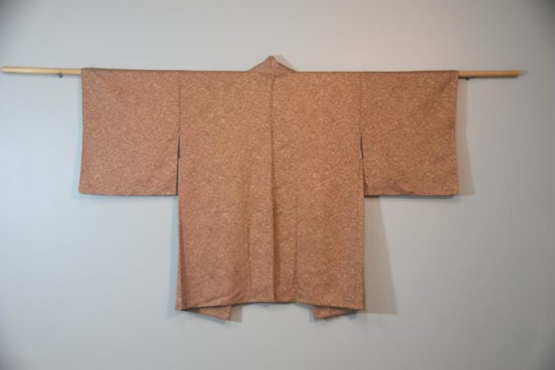 Leaves Vintage Japanese Silk Haori Jacket - Image 4