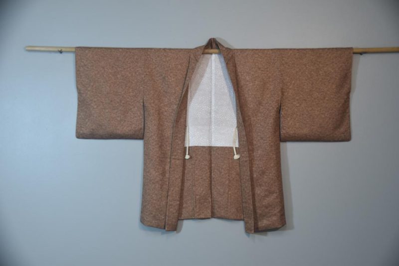 Leaves Vintage Japanese Silk Haori Jacket