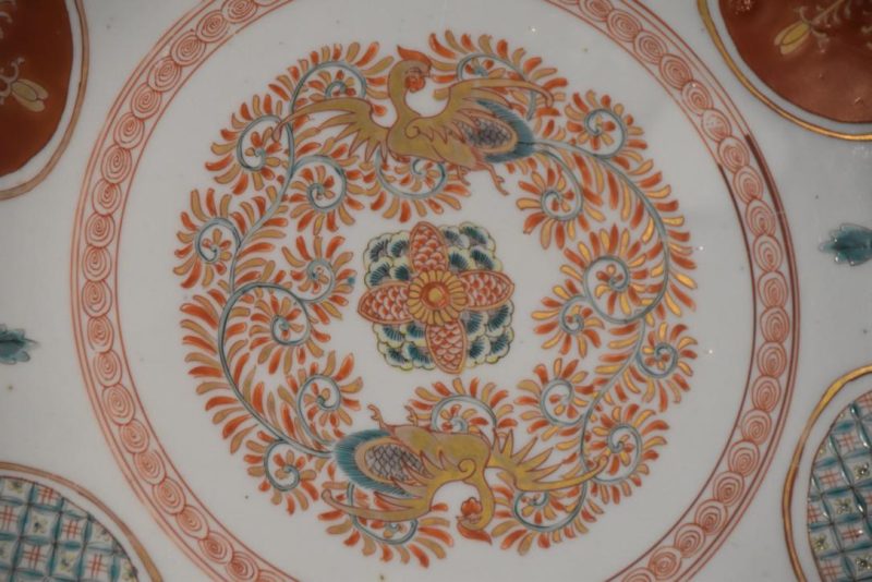 Japanese Imari Ware Porcelain Plate Width:460mm - Image 2