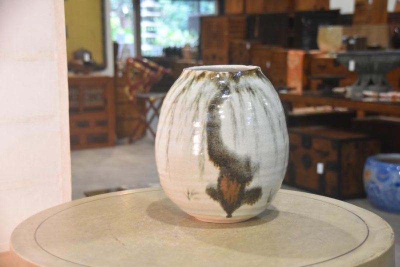 Japanese Pottery Vase Width:210mm - Image 11