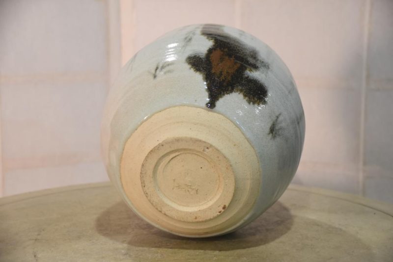 Japanese Pottery Vase Width:210mm - Image 7