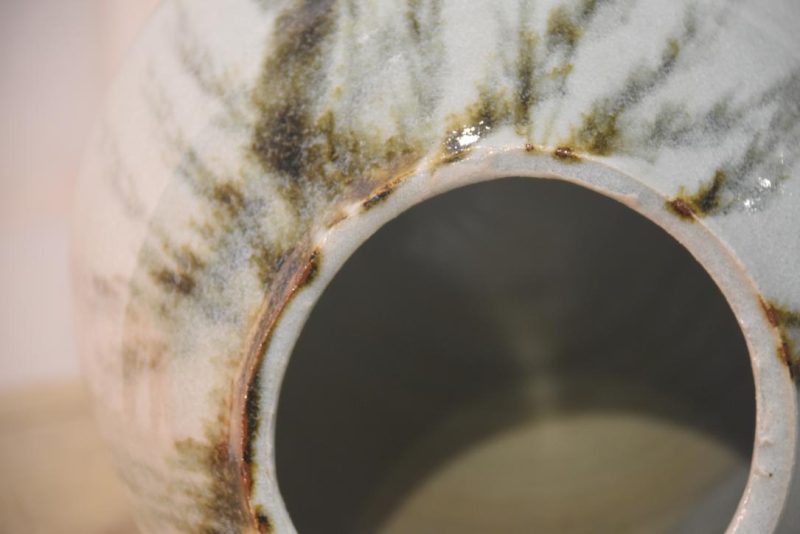Japanese Pottery Vase Width:210mm - Image 6