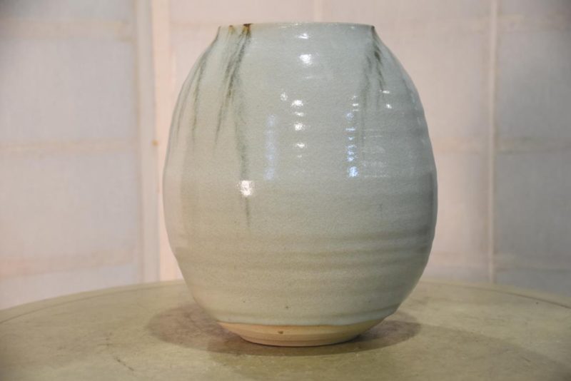 Japanese Pottery Vase Width:210mm - Image 4