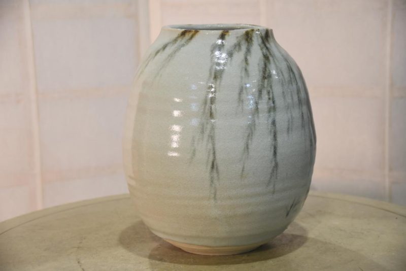 Japanese Pottery Vase Width:210mm - Image 2