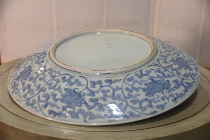 Japanese Imari Ware Porcelain Plate Width:460mm - Image 9