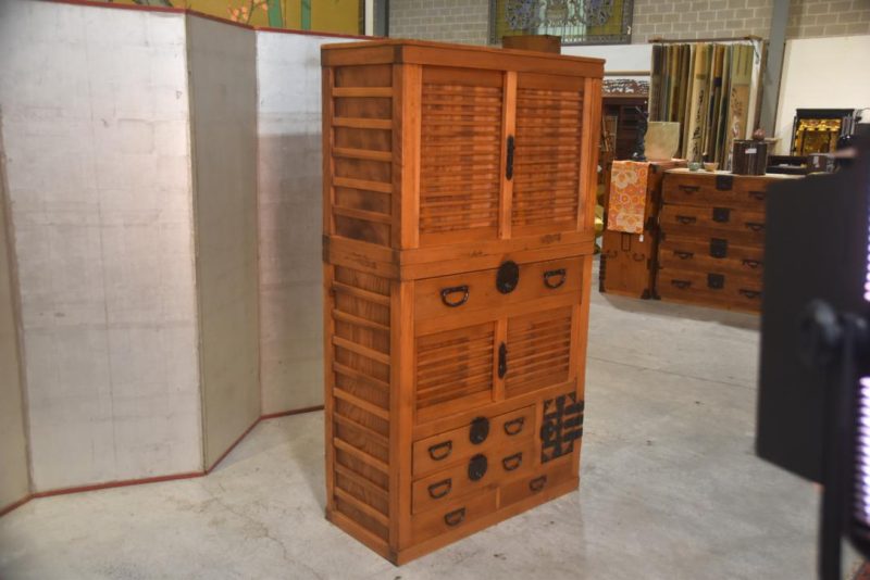 Gifu Region Merchant Chest (2 Sections) Width:905mm - Image 11