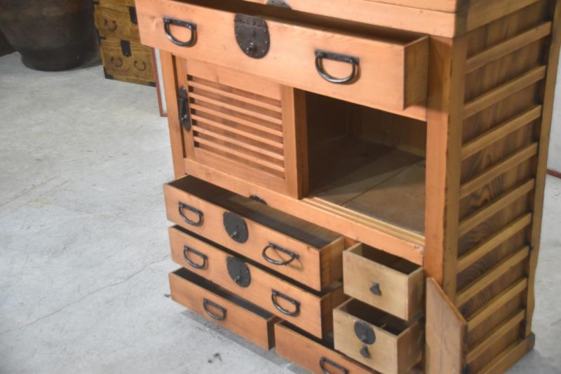 Gifu Region Merchant Chest (2 Sections) Width:905mm - Image 9