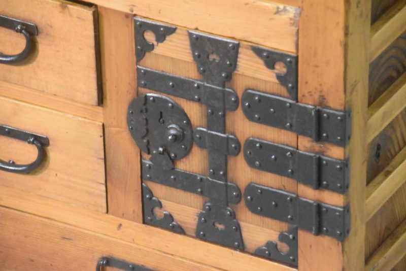 Gifu Region Merchant Chest (2 Sections) Width:905mm - Image 5