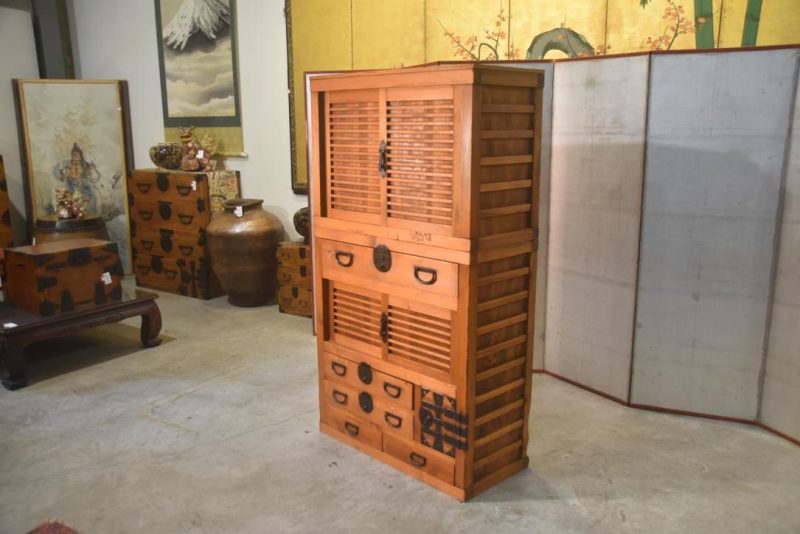 Gifu Region Merchant Chest (2 Sections) Width:905mm - Image 6