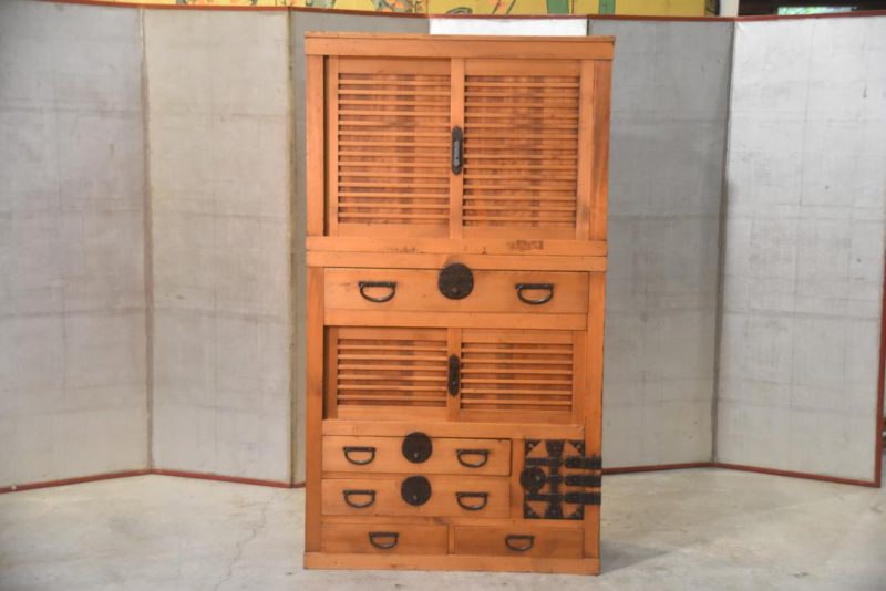 Gifu Region Merchant Chest (2 Sections) Width:905mm - Image 4