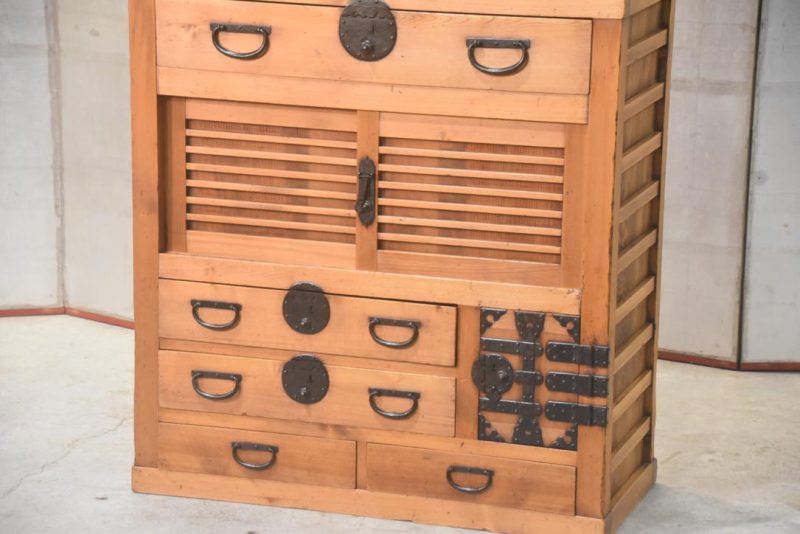 Gifu Region Merchant Chest (2 Sections) Width:905mm - Image 3