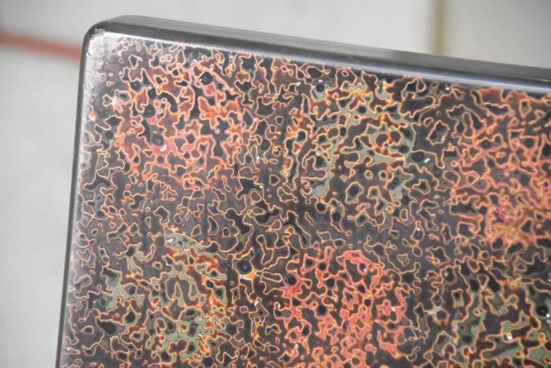 Japanese Wakasa Lacquer Table - Image 7