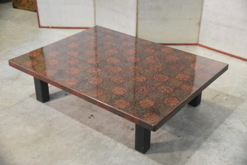 Japanese Wakasa Lacquer Table Width:1210mm - Image 6