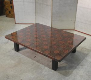 Japanese Wakasa Lacquer Table Width:1210mm