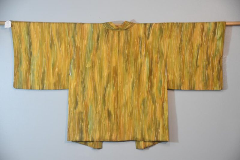 Lemon and Lime Vintage Haori Jacket - Image 6