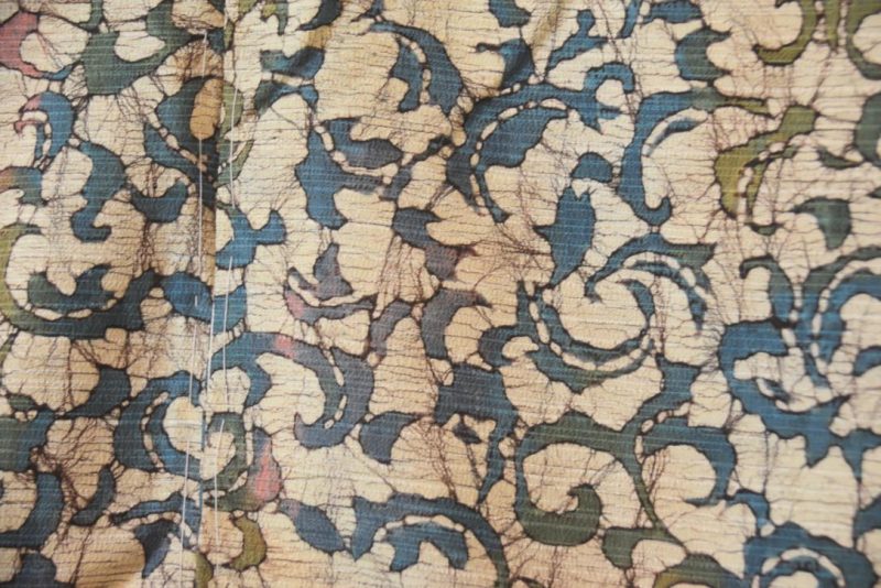 Batik Style Vintage Haori Jacket - Image 4