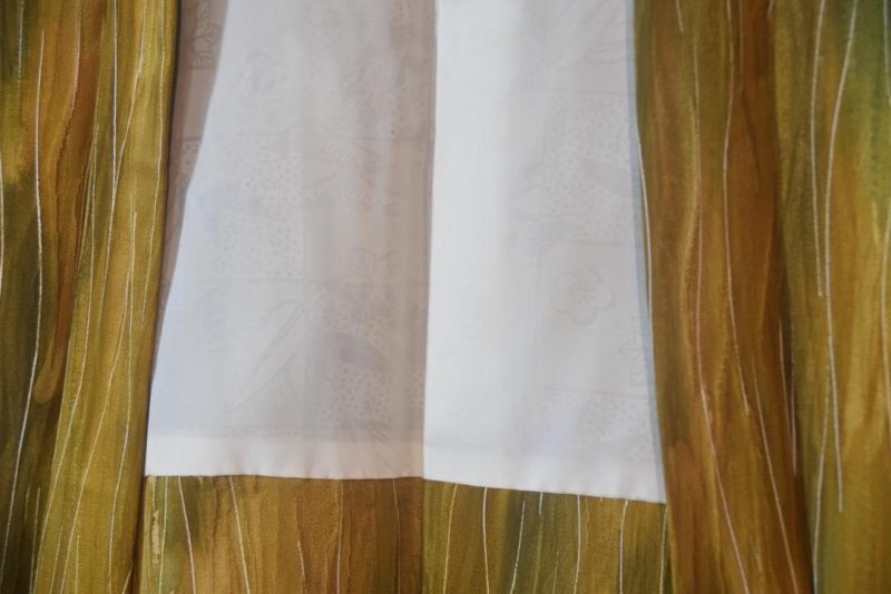 Lemon and Lime Vintage Haori Jacket - Image 5