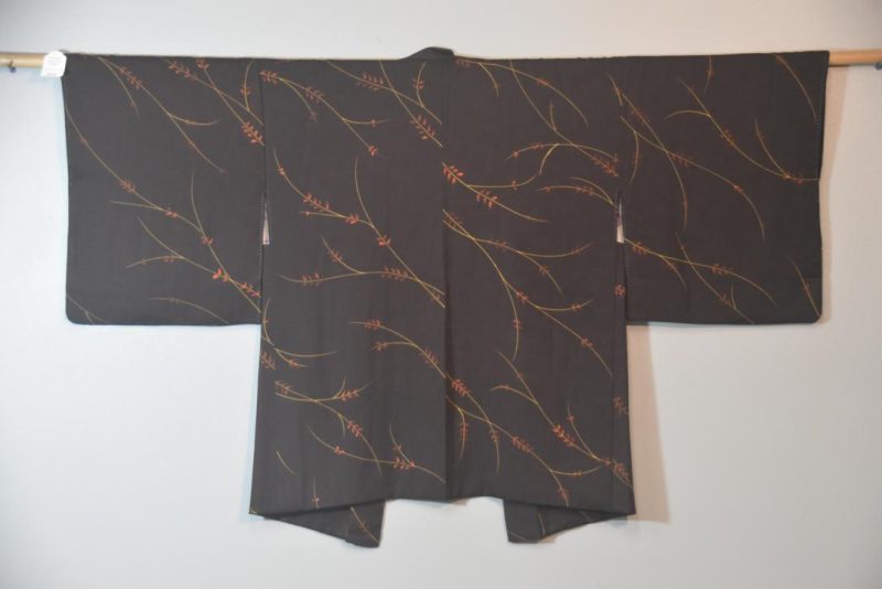 Deep Plum Vintage Haori Jacket - Image 6