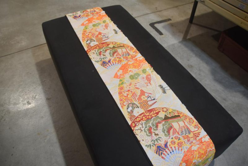 Double Sided Phoenix and Fans Obi/Table Runner Width:4000mm - Image 5