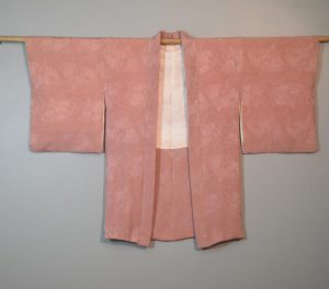 Dusty Pink Vintage Silk Haori Jacket