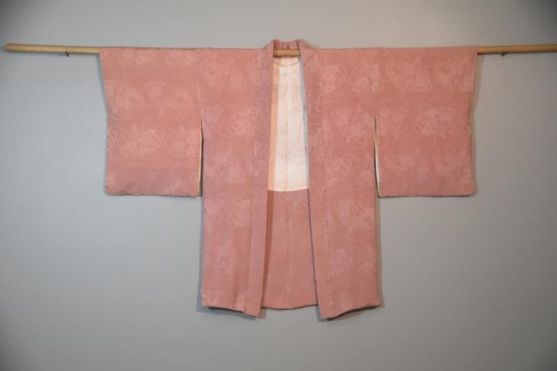 Dusty Pink Vintage Silk Haori Jacket