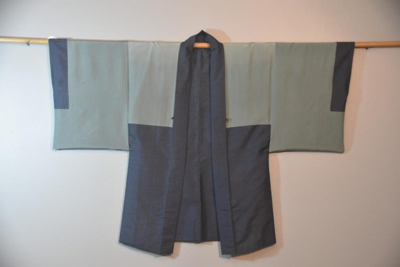 Prowling Tiger Vintage Japanese Silk Mans Haori (Kimono Jacket) - Image 4