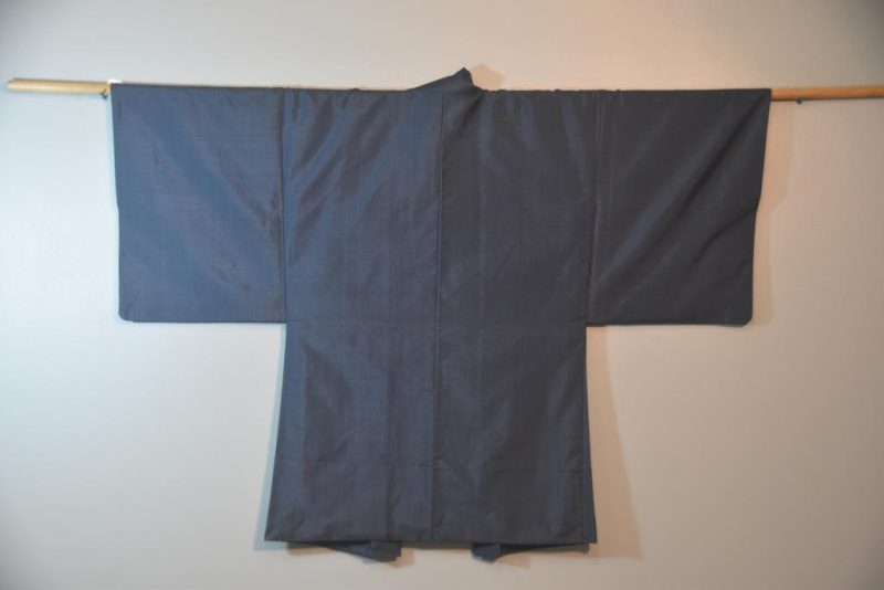 Shishi Vintage Japanese Silk Mans Haori (Kimono Jacket) - Image 7