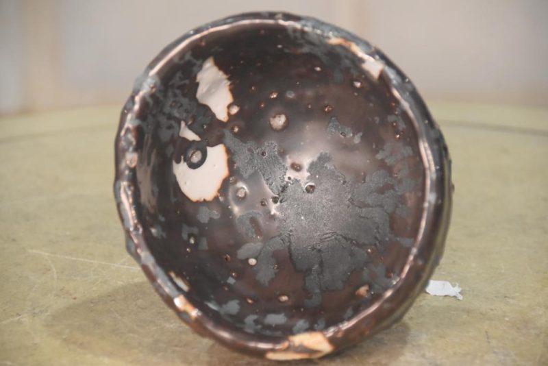 Takuma Murakoshi Tea Bowl  Width:120mm - Image 6