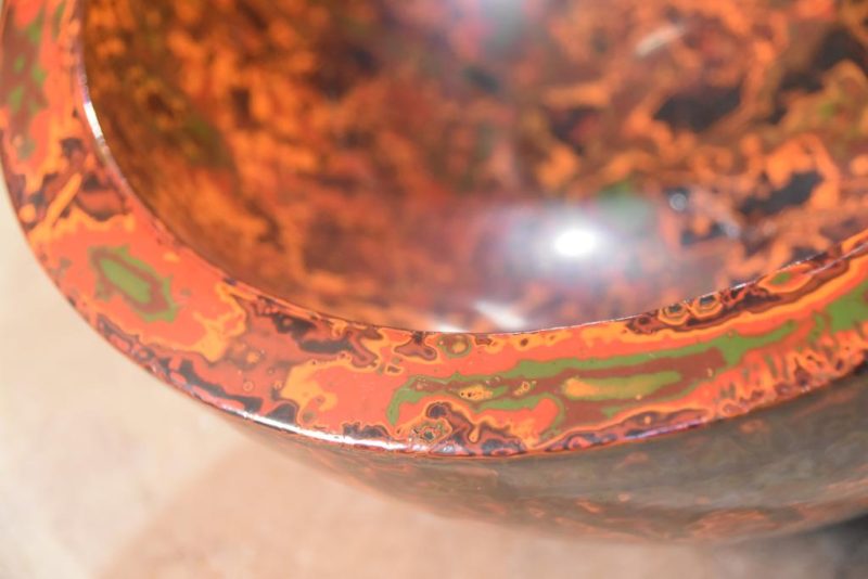 Wakasa Lacquer Bowl Width:240mm - Image 2