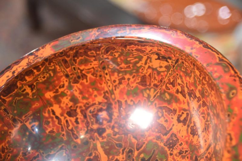Wakasa Lacquer Bowl Width:240mm - Image 10