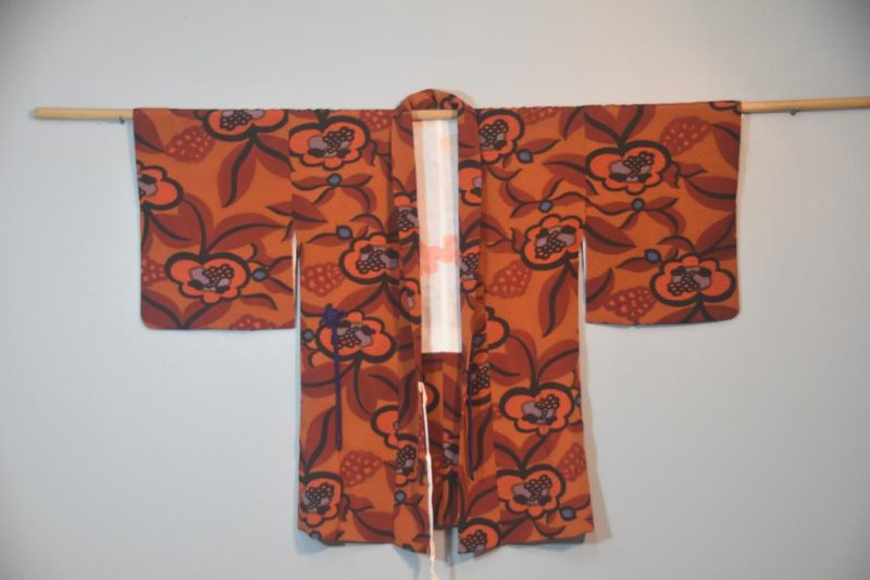 Earth & Flowers Japanese Vintage Silk Haori