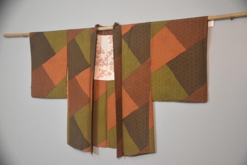 Desert Stars Japanese Vintage Silk Haori - Image 4
