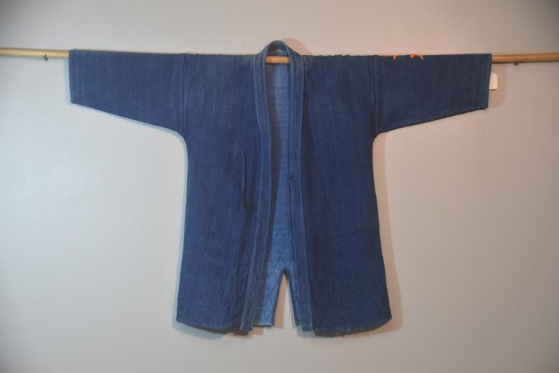 Denim Woven Vintage Japanese Mans Gi Jacket