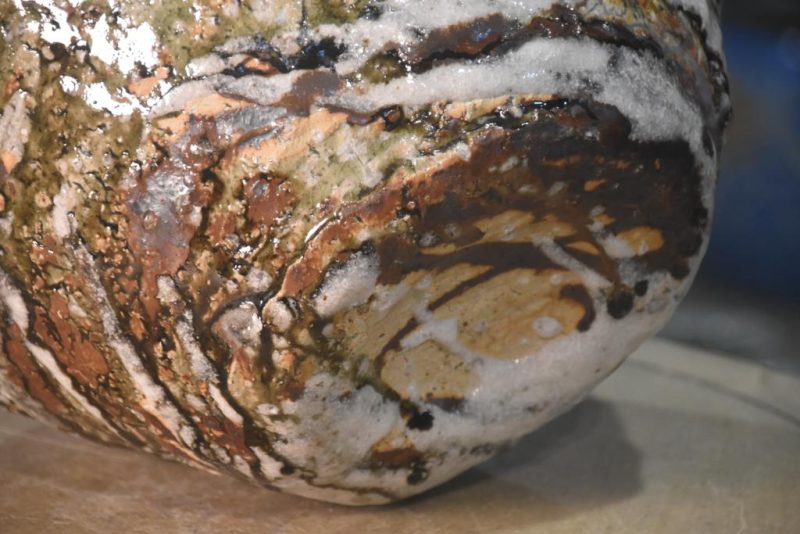 Contemporary Pottery Vase by Takuma Murakoshi Height:380mm - Image 8
