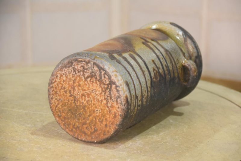 Japanese Bizen Pottery Vase Height:240mm - Image 5