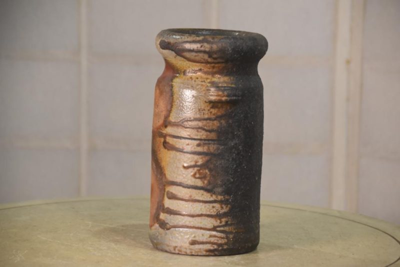 Japanese Bizen Pottery Vase Height:240mm - Image 3