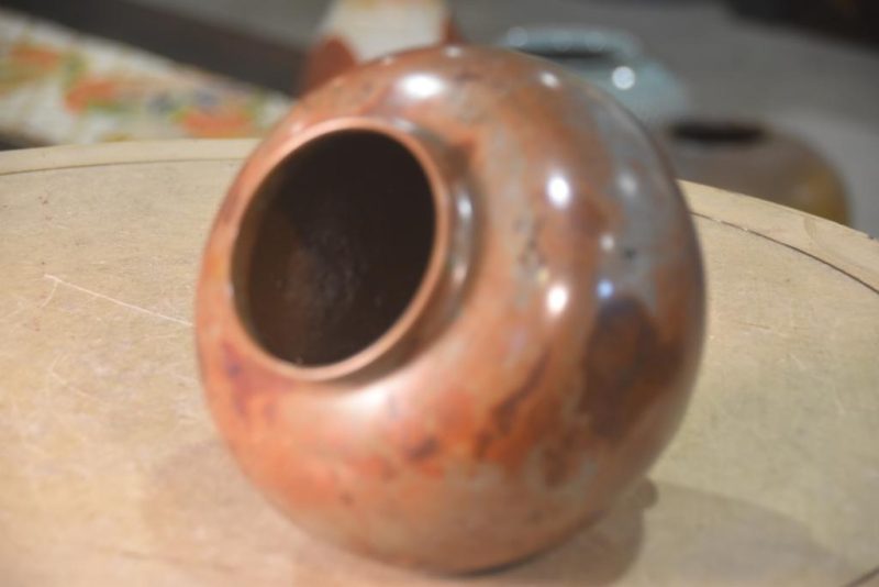 Murashido Bronze Vase Width:165mm - Image 6
