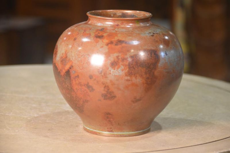 Murashido Bronze Vase Width:165mm