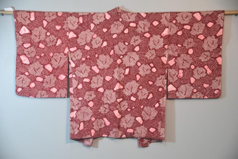 Japanese Jacquard Vintage Shibori Haori - Image 4
