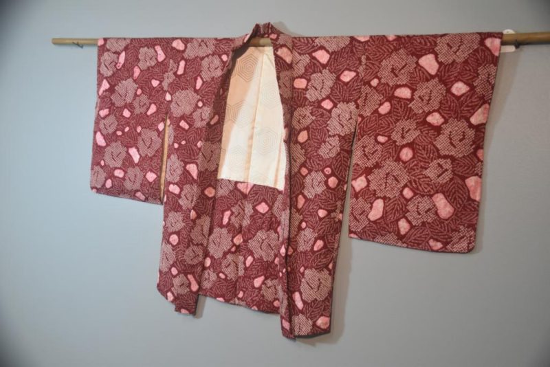 Japanese Jacquard Vintage Shibori Haori - Image 5