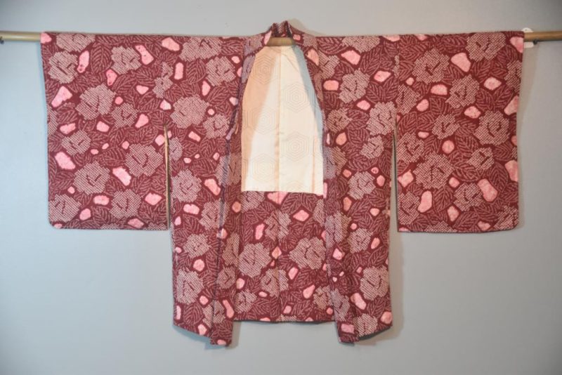 Japanese Jacquard Vintage Shibori Haori - Image 7