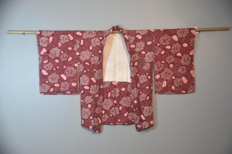 Japanese Jacquard Vintage Shibori Haori