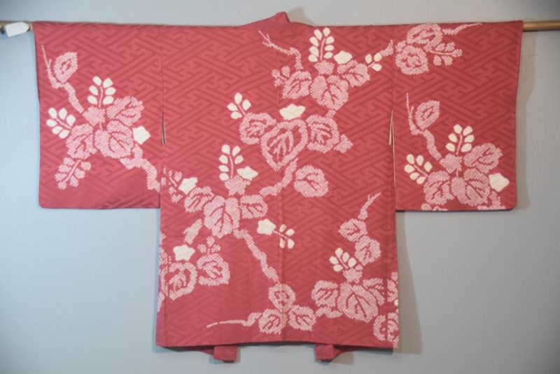 Japanese Jacquard Vintage Shibori Haori - Image 5