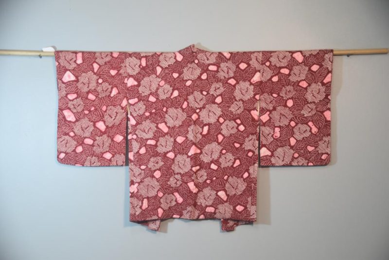 Japanese Jacquard Vintage Shibori Haori - Image 6
