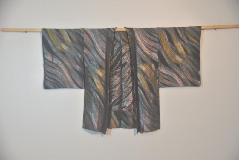 Waves of Metallic Thread Haori - Image 6