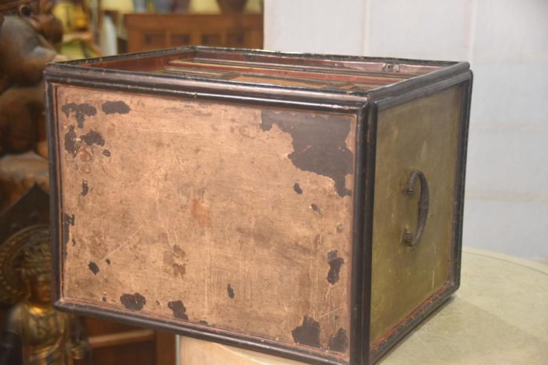 Edo Period Lacquered Small Chest Width:450mm - Image 11